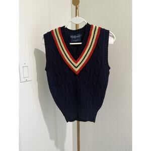 Ralph Lauren Men's Navy Sweater Vest
